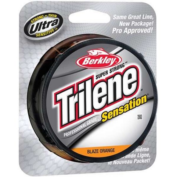 Berkley Trilene Sensation Pro Grade 10-17lb 330yds Blaze Orange 10lb