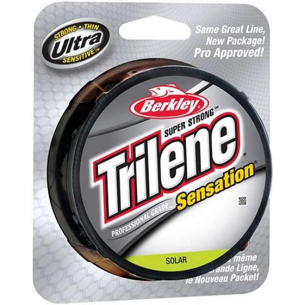 Berkley Trilene Sensation Professional Grade 10-12lb 330yds Solar 10lb Berkley Trilene Sensation Professional Grade 10-12lb 330yds Solar 10lb