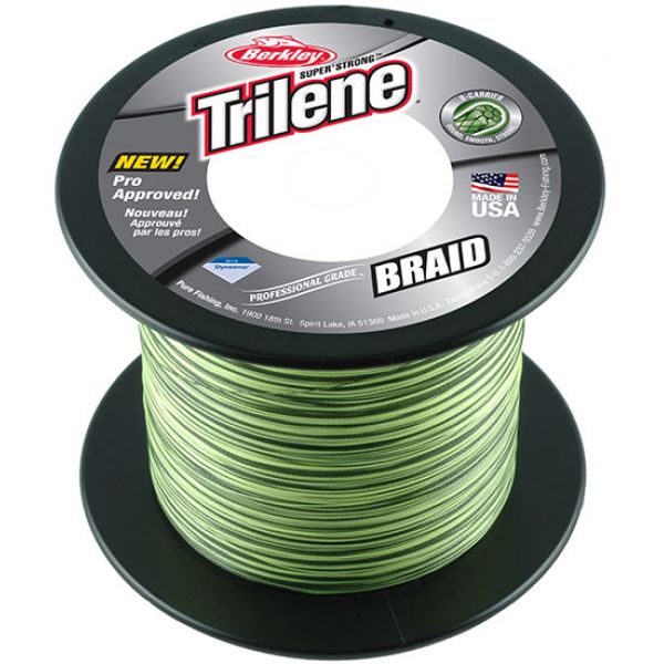 Berkley Trilene Tracer Braid Professional Grade 20-50lb 1500yds