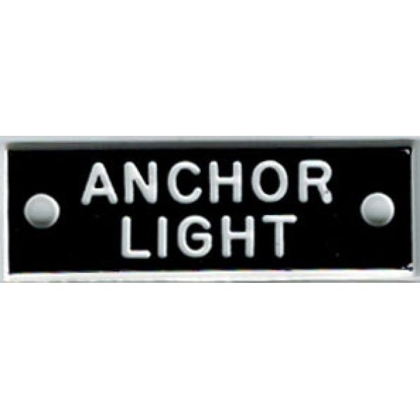 Bernard IP001 'Anchor Light' 1.5in Identi-Plate