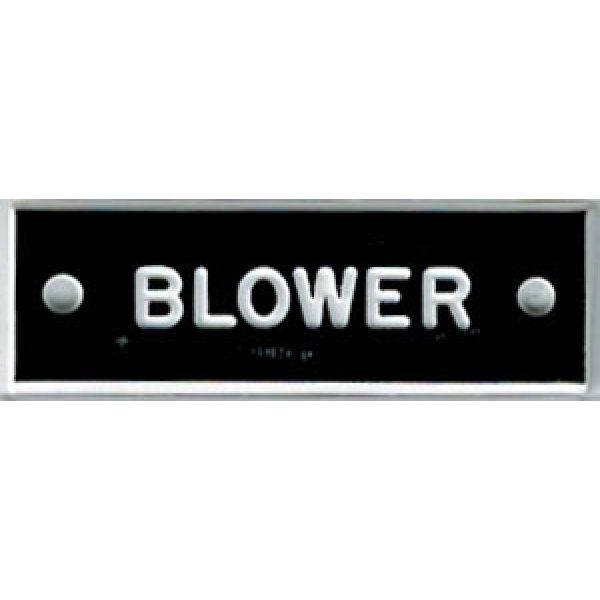 Bernard IP003 'Blower' 1.5in Identi-Plate