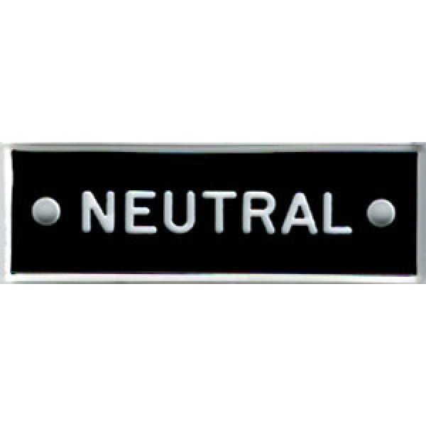 Bernard IP014 'Neutral' 1.5in Identi-Plate