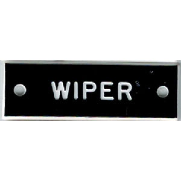 Bernard IP026 'Wiper' 1.5in Identi-Plate