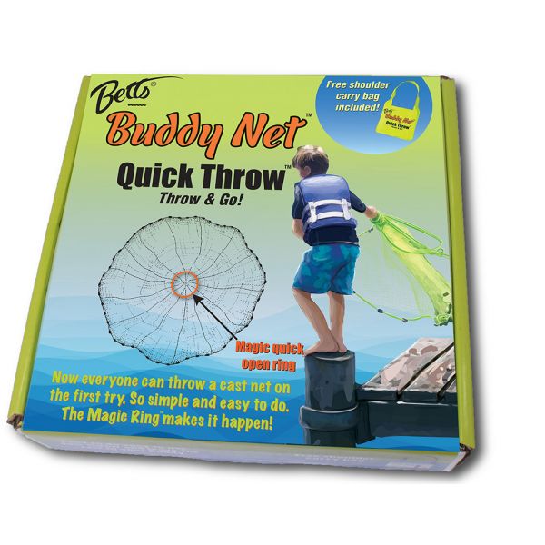 Betts Buddy Quick Throw Nets - 3-1/2ft