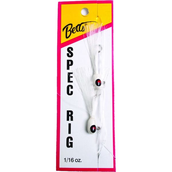 Betts Spec Rig - White/White - 1/16 oz.