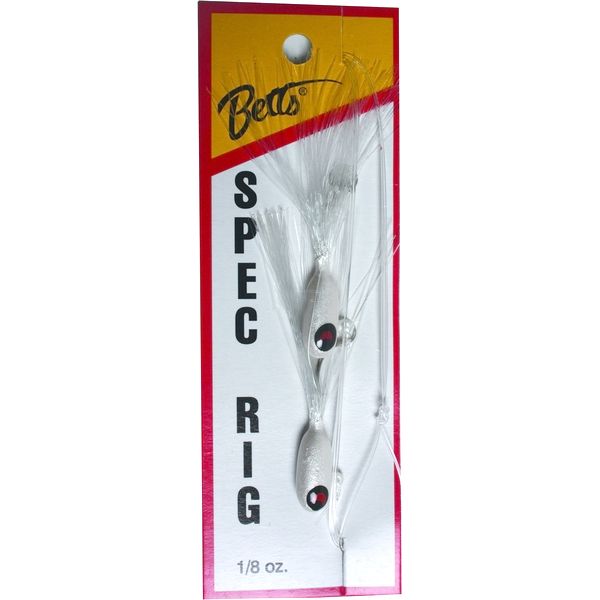 Betts Spec Rig - White/White - 1/8 oz.