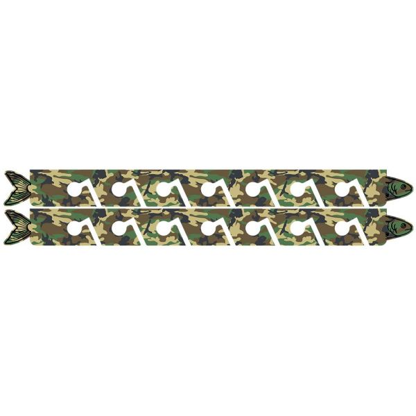 Big Daddy Fishing Rod Racks - 10 Rod Rack - Forest Green Camo