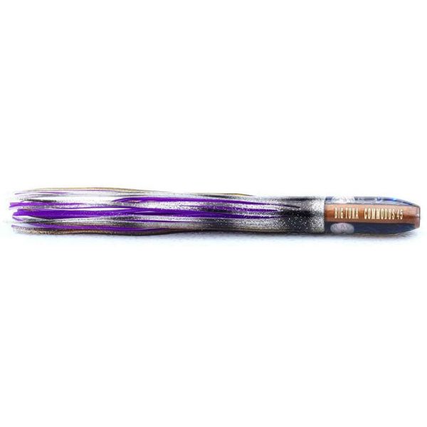 Big Tuna Teasers Commodus 45 Cup Face Bullet Lure Brown/Purple