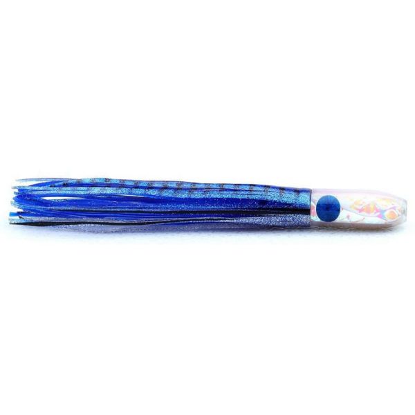 Big Tuna Teasers Commodus 45 Cup Face Bullet Lure Blue/Silver