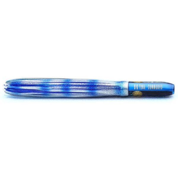 Big Tuna Teasers Commodus 45 Cup Face Bullet Lure White/Blue