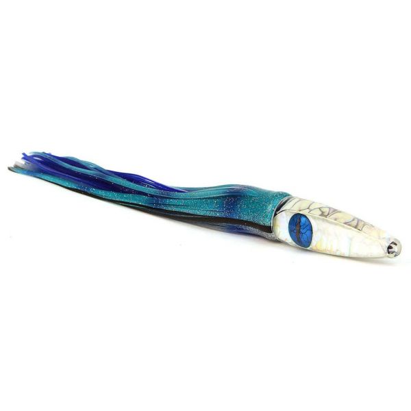 Big Tuna Teasers Spartacus 45 Bullet Lure White/Blue