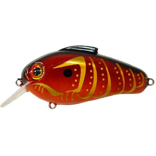 Bill Lewis Echo 1.75 Squarebill Crankbait - Rayburn Red Craw