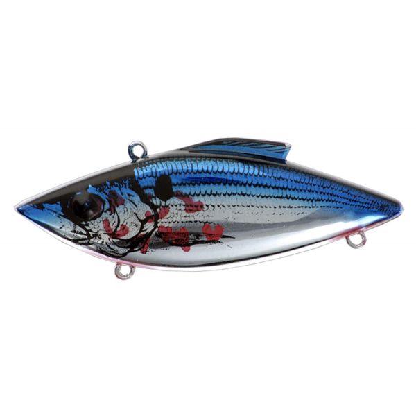 Bill Lewis Rat-L-Trap Mini-Trap 1/4oz CHROME BLUE BLEEDING SHAD