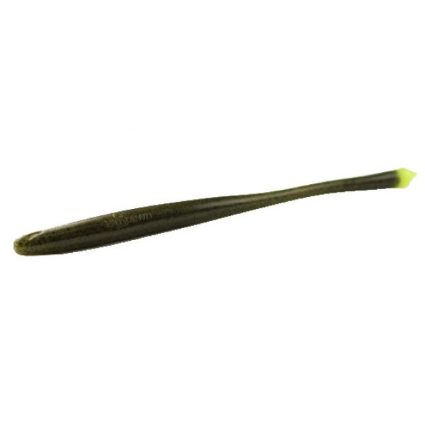 BioSpawn Plasma Tail Bait 6.5in - Green Pumpkin/Plasma