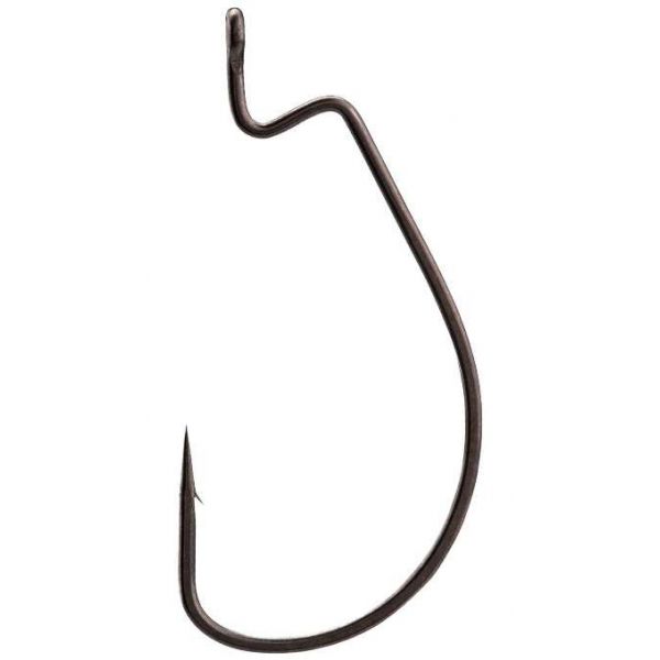 BKK Nemesis Extra Wide Gap Worm Hook - 1/0 - 8 Pack