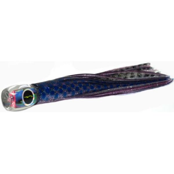 Black Bart Beast Micro Bait Purple Blue Dot/Silver Tiger