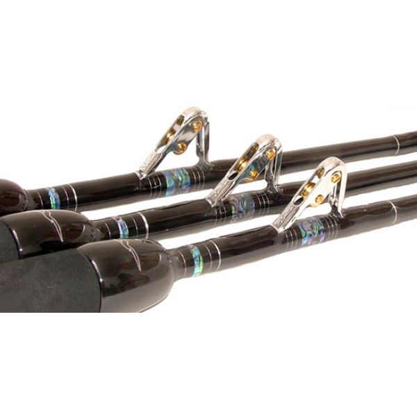 Black Bart Blue Water Pro 30lb. Roller Standup Rods