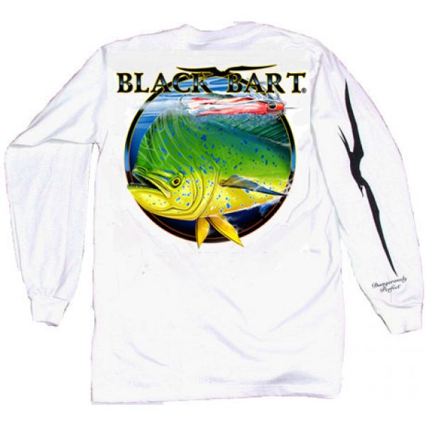 Black Bart Bull Dolphin Long Sleeve T-Shirts