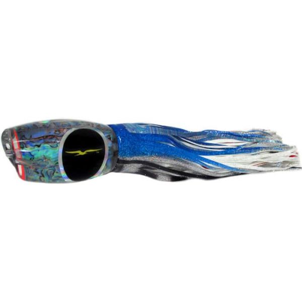 Black Bart Heavy Tackle Lures Breakfast Blue Foil/White BL/WH