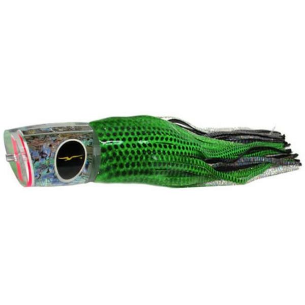 Black Bart Heavy Tackle Lures Zulu Green Dot/Black Dot GRD/BKD