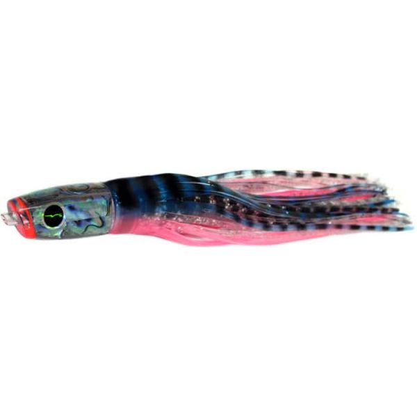 Black Bart Light Costa Rican Plunger Blue-Pink Tiger/ Silver Blk Tiger