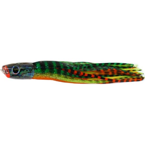 Black Bart Lures Light Tackle Lures Costa Rican Plunger Green Tiger