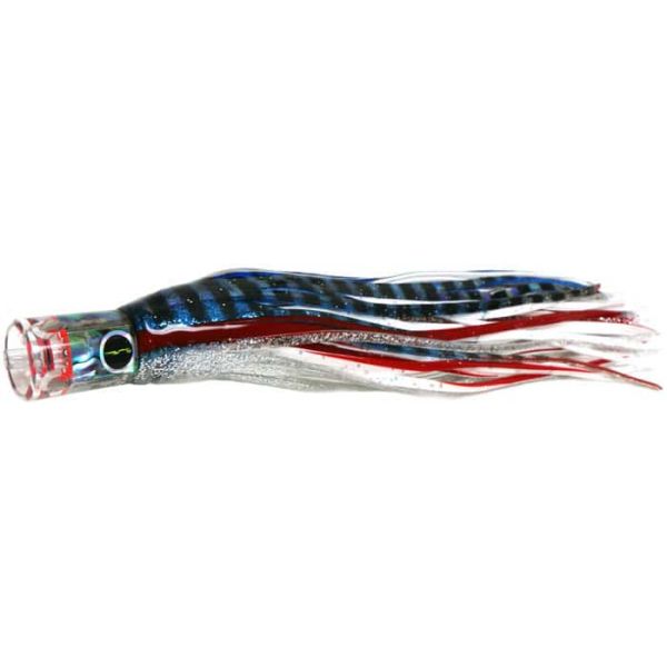 Black Bart Lures Light Tackle Lures El Squid Jr. Blue Foil/White BL/WH