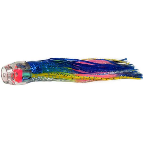 Black Bart Lures Light Tackle Lures Hex Jet Blue Yellow/Rainbow BLY/RA