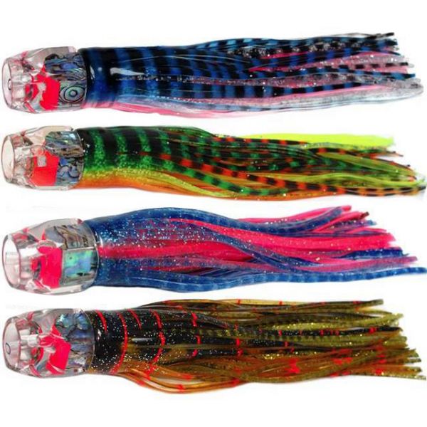 Black Bart BBD-PUF Hex Jet Light Tackle Skirted Lure