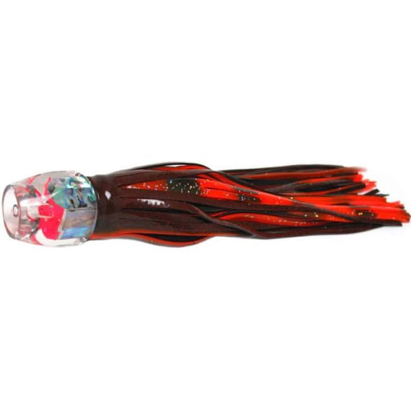 Black Bart Lures Light Tackle Lures Hex Jet Petro/Orange Dot PET/ORD