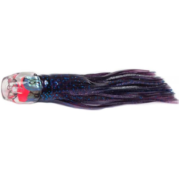 Black Bart PUF-PBD Hex Jet Light Tackle Skirted Lure