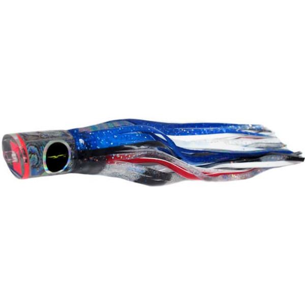 Black Bart Lures Medium Tackle Lures Bad Guy Blue Foil/White BL/WH