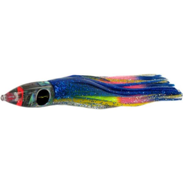 Black Bart Lures Medium Tackle Lures Wicked Blue Yellow/Rainbow BLY/RA