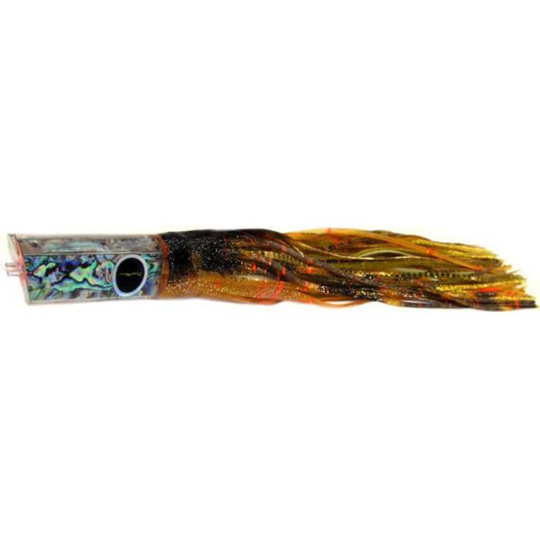 Black Bart Med/Heavy Kona Classic Tube Brown Gold Orange/Gold Dot