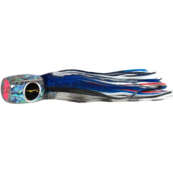 Black Bart Lures Medium Tackle Lures Mahi Candy Blue Foil/White BL/WH