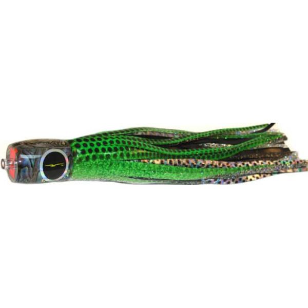 Black Bart Medium Mahi Candy Green Dot/Black Dot