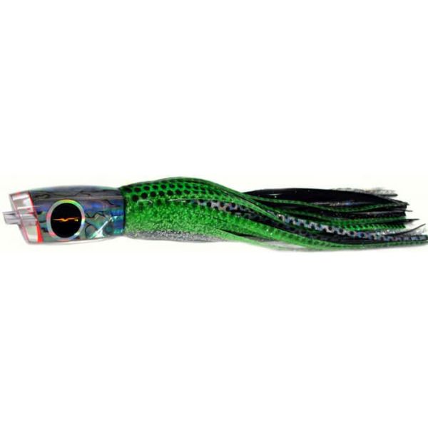 Black Bart Medium Mini Angle Nose Green Dot/Black Dot