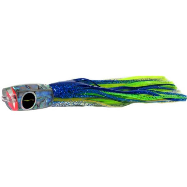 Black Bart Medium Mini Angle Nose Blue Yellow/Green Chartreuse