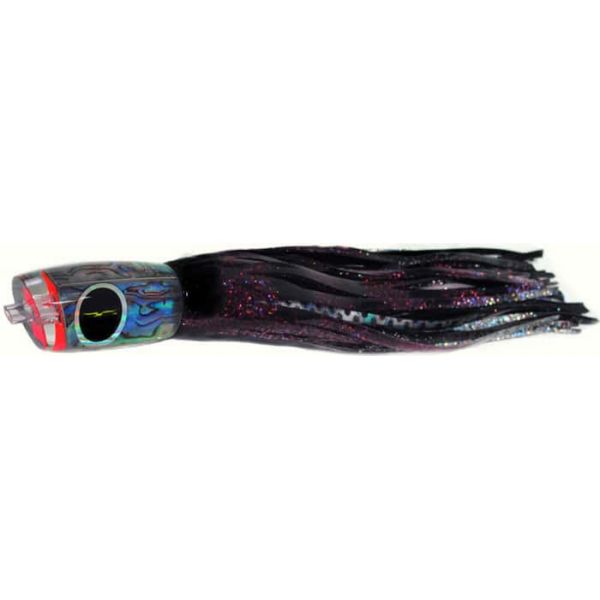 Black Bart Medium Mini Angle Nose Purple/Black Dot