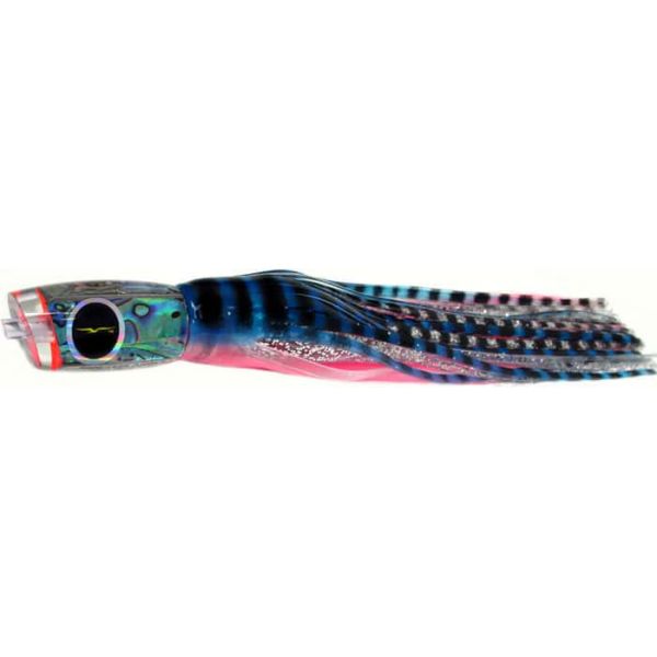 Black Bart Medium Mini Angle Nose Blue-Pink Tiger/Silver Black Tiger