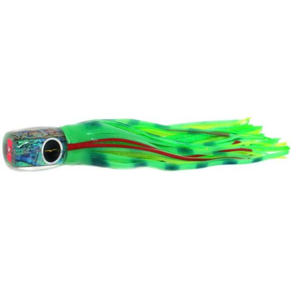 Black Bart Med/Heavy Striper Candy Glow/Green Chartreuse Dot