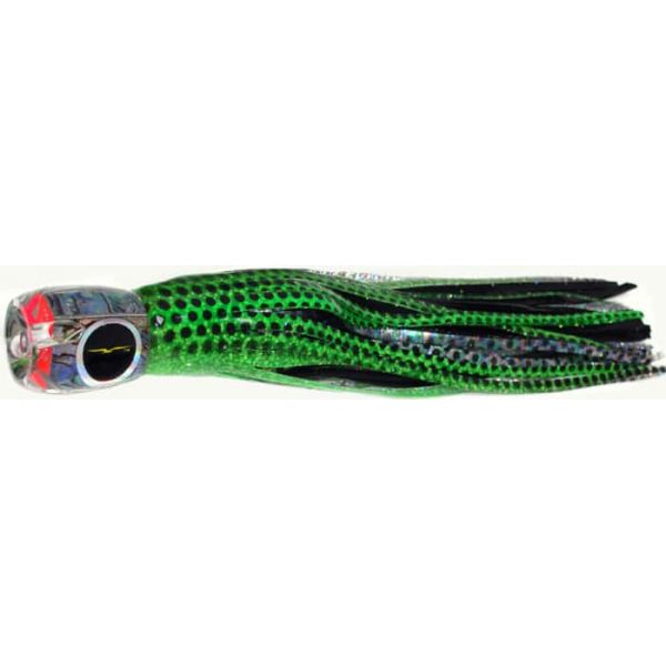 Black Bart Medium Tahitian Prowler Green Dot/Black Dot