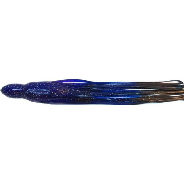 Black Bart S5 13in Lure Replacement Skirts Purple/Blue/Black (PBB)