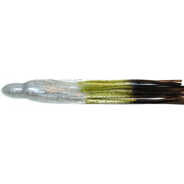 Black Bart S5 13in Lure Replacement Skirts Silver/Gold/Black (SGB)