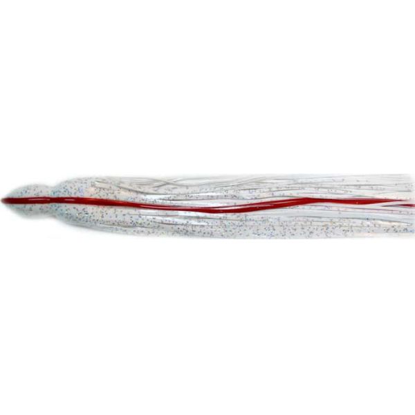 Black Bart S6 15in Lure Replacement Skirts White (WH)