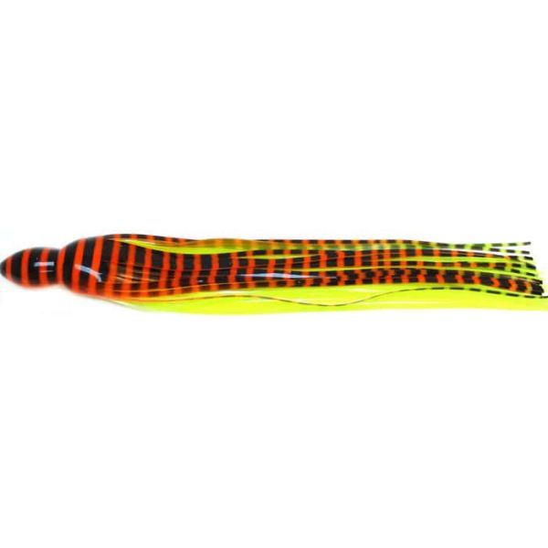 Black Bart S7 17in Lure Replacement Skirts Orange Yellow Tiger (OYT)