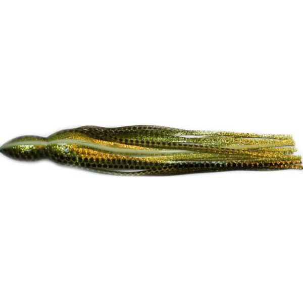 Black Bart S7 17in Lure Replacement Skirts Gold Dot (GDD)
