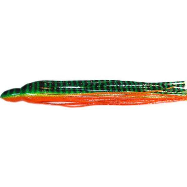 Black Bart S7 17in Lure Replacement Skirts Green Orange Tiger (GOT)