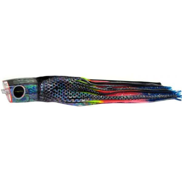 Black Bart Medium/Heavy Tackle Lures Warrior Black Dot/Rainbow BKD/RA