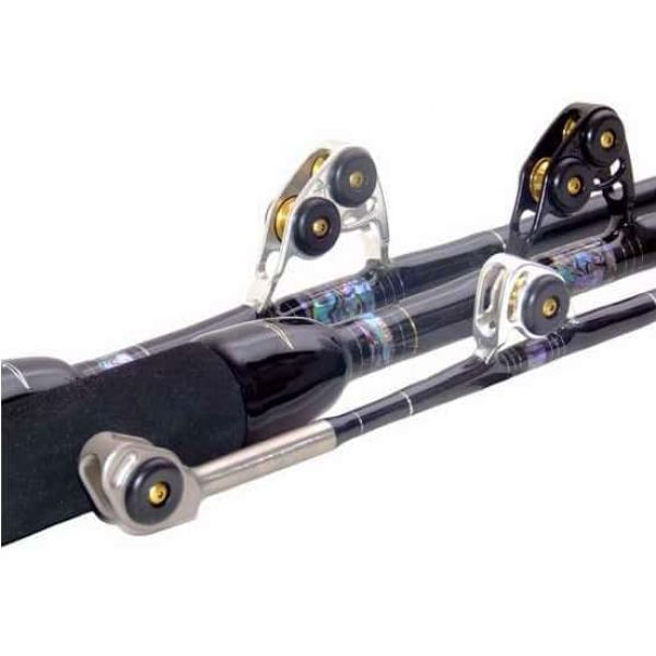 Black Bart WT80 Black/Silver Blue Water Pro 80lb Standup Stroker Rods